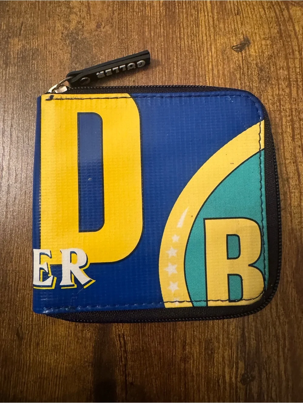 Goller Brewery Banner Vinyl Zip Around Wallet Coin‎ Purse Germany Beer Promo